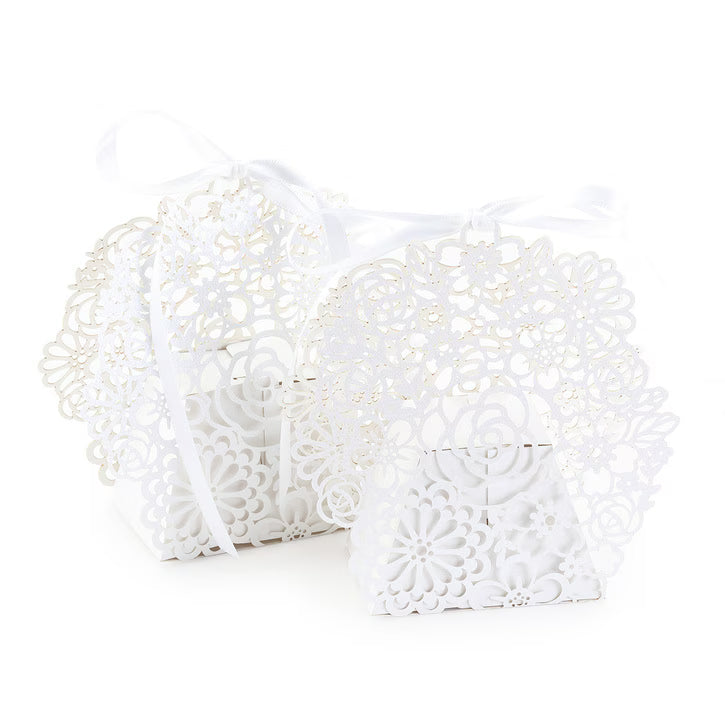 Floral Petal Laser Boxes