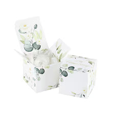 50th Anniversary Lasting Adoration Favor Treat Boxes