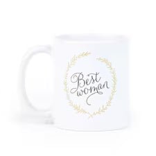 Best Woman Laurel Wreath Mug