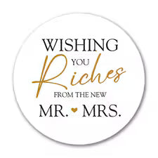 Wishing You Riches Labels