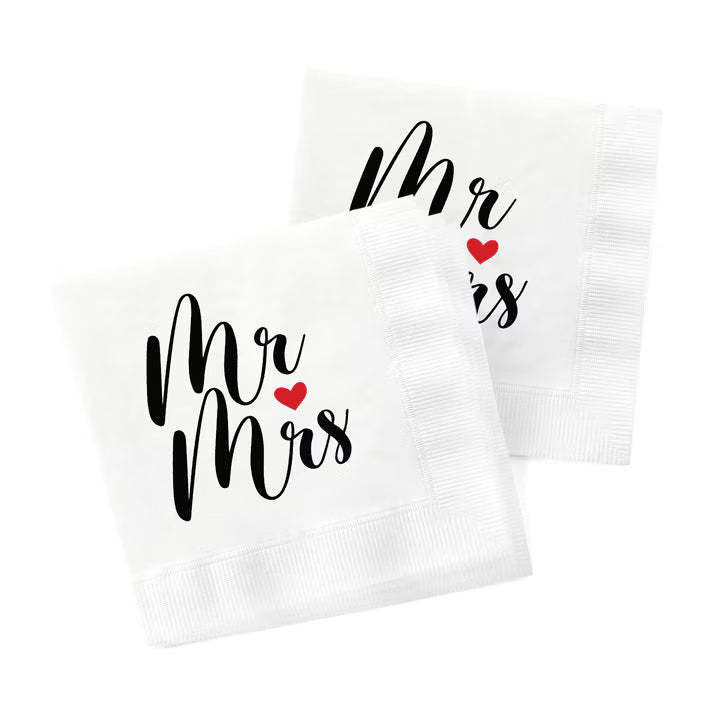 Bold Mr. And Mrs. Napkin