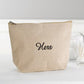 Hers - Jute Cosmetic Bag