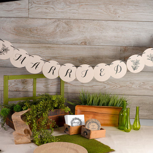 Rustic Wreath - Banner