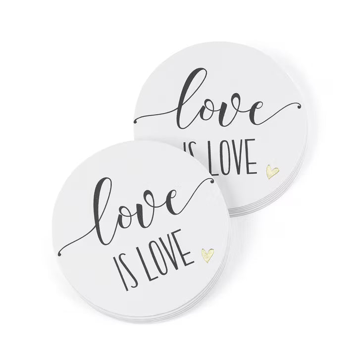 Love is Love - Coaster