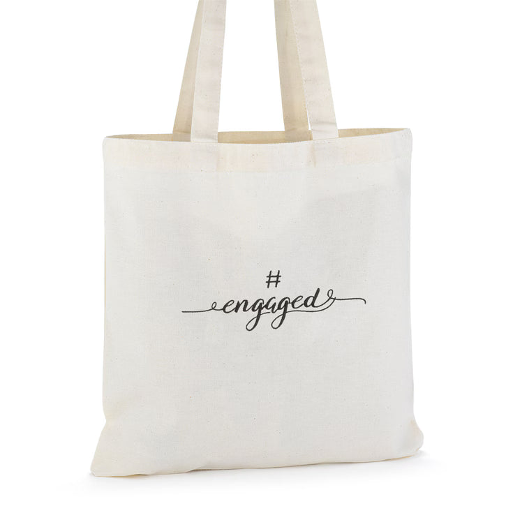 #Engaged Tote Bag