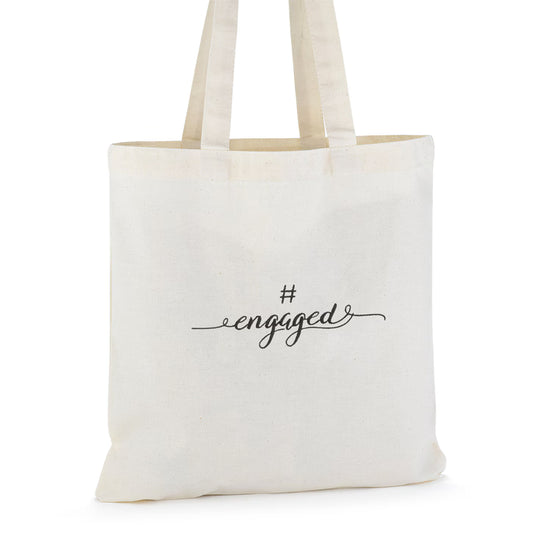 #Engaged Tote Bag