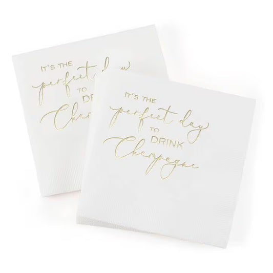 Drink Champagne Napkins