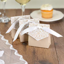 Naturally Vintage Favor Treat Boxes