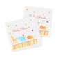 Jungle Animals Baby Shower Beverage Napkins