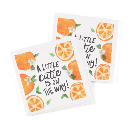 Little Cutie Baby Shower Napkins