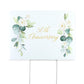 50th Lasting Adoration Yard Sign - Blank