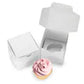White Cupcake Boxes - Blank