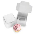 White Cupcake Boxes - Blank