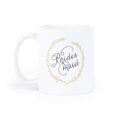 Bridesmaid Laurel Wreath Mug