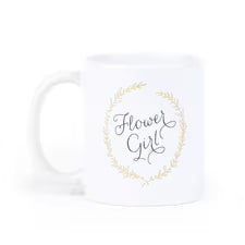 Flower Girl Laurel Wreath Mug