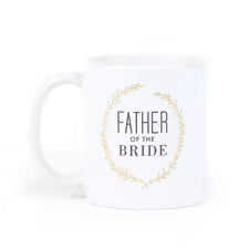Father of the Bride Laurel Wreath Mug
