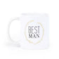 Best Man Laurel Wreath Mug
