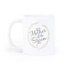Mother of the Groom Laurel Wreath Mug