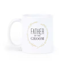Father of the Groom Laurel Wreath Mug