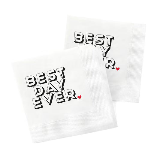 B.D.E. - Cocktail Napkins