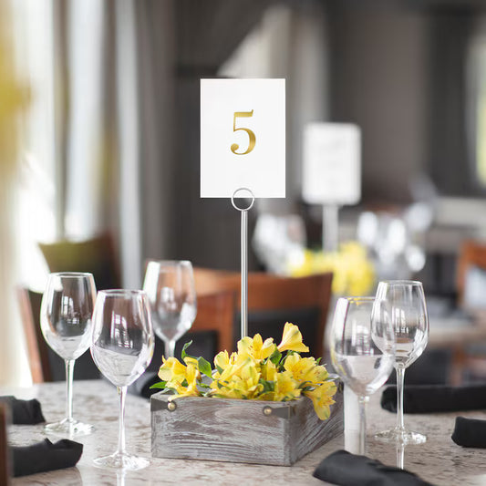 Gilded - Table Number Cards - 1 - 40