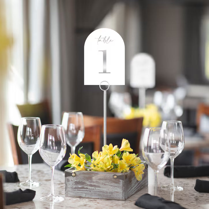 Sterling - Table Number Cards - 1 - 40