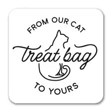 From Our Cat Label - Square