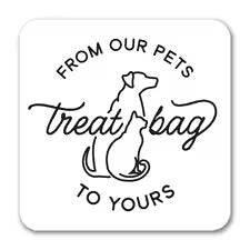 From Our Pets Label - Square
