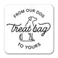 From Our Dog Label - Square