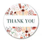 Floral Thank You Labels