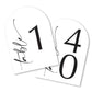Decorative Arch - Table Number Cards - 1 - 40