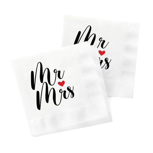 Bold Mr. And Mrs. Napkin