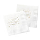 Gold Foil Shimmering 50th Anniversary Napkin